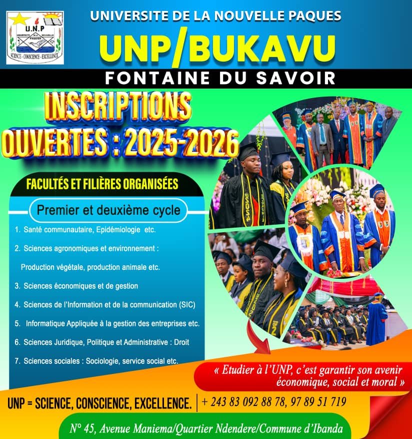 PREMIERE REUNION ACADÉMIQUE AVEC LES AUTORITÉS ACADÉMIQUES ET LE ENSEIGNANTS DE L'UNIVERSITÉ DE LA NOUVELLE PAQUES CE 21/11/2025 .